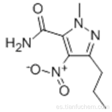 1-Metil-4-nitro-3-propil- (1H) -pirazol-5-carboxamida CAS 139756-01-7